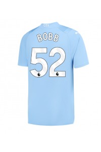 Fotbalové Dres Manchester City Oscar Bobb #52 Domácí Oblečení 2023-24 Krátký Rukáv